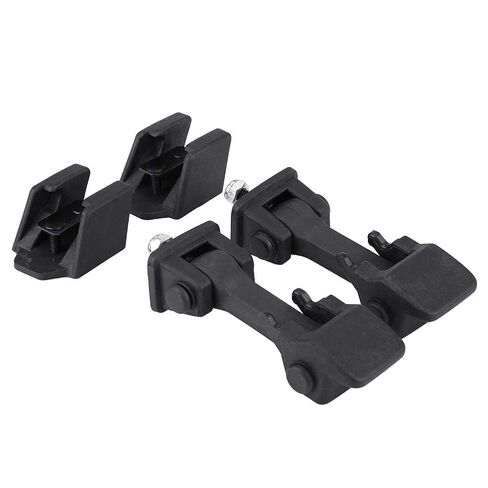 BAFOVY Hood Latch Catches Brackets, 2 Set Automotive Grade ABS Construction, Anti Slight Impact, with 2 Lower Latches Upper Brackets, for JK 2007 2016 in Saudi Arabia
