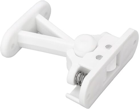 RV Door Retainer Catch T Type، مادة ABS، أبيض، قطعتين - حامل باب ثابت، متين مقاوم للماء، للبيوت المتنقلة والقوافل in Saudi Arabia