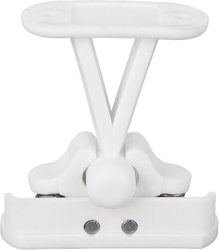 RV Door Retainer Catch T Type، مادة ABS، أبيض، قطعتين - حامل باب ثابت، متين مقاوم للماء، للبيوت المتنقلة والقوافل in Saudi Arabia