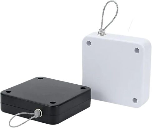 No Punching Door Closer Pull Cord Closers Adjustable Surface Stop Bracket Type(White 1000G Pull) in Saudi Arabia