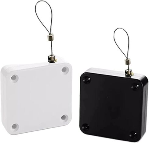 Punch Free Door Closer Telescopic Device Sensor Adjustable Surface Stop Bracket for Close(White) in Saudi Arabia