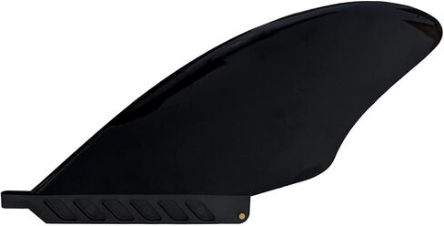 5.5 بوصة US Box Center Fin Safety Flex Soft استبدال Longboard SUP Stand Up Paddleboard River Surf Whitewater AIR7 (أسود) in Saudi Arabia