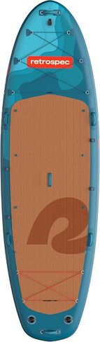 Retrospec Weekender Crew Inflatable Paddle Board - 12ft & 15ft XL Multi-Person iSUP with 400 & 1050lb Capacity & No-Slip Deck - Includes 2 Paddles & Accessories in Saudi Arabia