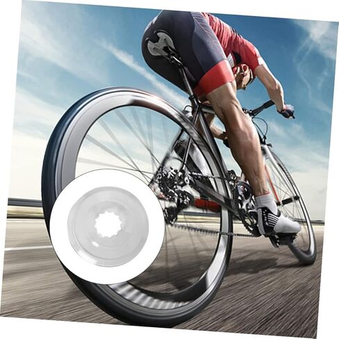 BESPORTBLE 2Pcs Mountain Bike Flywheel Guard Transparent Rear Hub Protector Cover for Bike Spokes Durable Design Easy Installation Bike Supplies for Enhanced Protection in Saudi Arabia