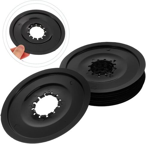 Milisten 10pcs Bike Flywheel Sprocket Protector Cover Plastic Bicycle Chain Guard for Mountain and Road Bikes Universal Crankset Shield Lightweight Design in Saudi Arabia