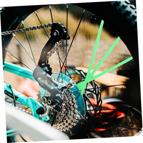 144Pcs Cycling Security Tapes for Motorcycle and Bicycle Wheel Covers Durable Rim Wraps for Enhanced Visibility and Protection Fits Spokes and Rims in Saudi Arabia