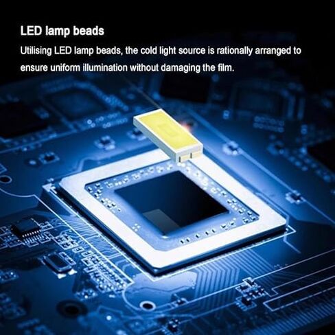 مصباح الفحص بالأشعة السينية المحمول، مصباح عرض الفيلم LED الصناعي، مع مفتاح القدم وصندوق التحكم، للاختبار غير المدمر. in Kuwait