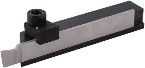 Parting Off Tool Holder with Parting Blade SIEG S : 10145 Cut-Off Tool and Cutting Blade 10mm, Black in Saudi Arabia