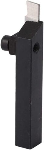 Parting Off Tool Holder with Parting Blade SIEG S : 10145 Cut-Off Tool and Cutting Blade 10mm, Black in Saudi Arabia