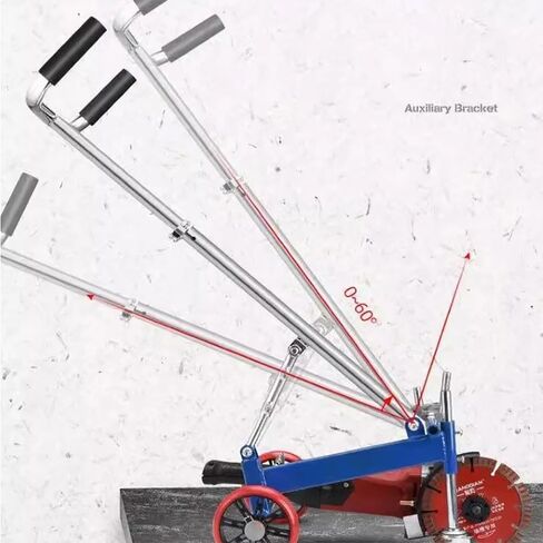 iDili Multi-model Grooving Machine Auxiliary Bracket, Dust-Free Grooving Artifact Ground Cutting Machine in Kuwait