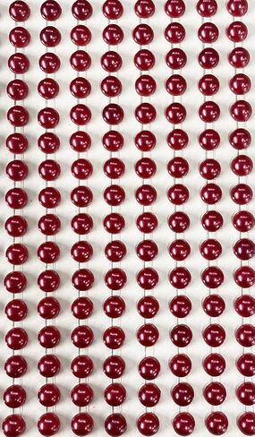 Syntego 200 AB Lilac Purple Round Pearls 6mm Flat Backed Round Self Adhesive Beads in Kuwait