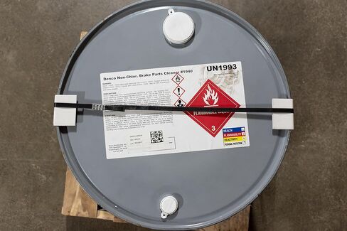 #1940-50 منظف الفرامل وأجزاء Denco - 50 State - أسطوانة سعة 55 جالون - رائحة منخفضة، غير مكلور - متوافق مع المركبات العضوية المتطايرة - سريع الجفاف - درجة صناعية in Kuwait