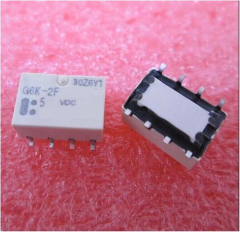 التتابع G6K-2F-5VDC G6K-2F 5VDC G6K-2F-5 G6K2F DC5V 5V SOP8 (5 قطعة) in Kuwait