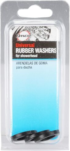 DANCO Leak-Preventing Showerhead Gasket, Black, 3/8-Inch x 3/4-Inch, 3-Pack (80925) in Saudi Arabia