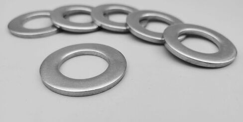 Beduan 3/8"ID x 3/4"OD Flat Washer 150 PCS, Stainless Steel 304, Plain Finish, Nominal Thickness in Saudi Arabia