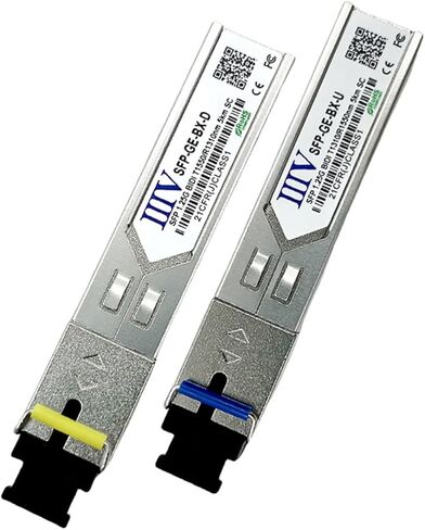 T1310 / R1550nm جيجابت وحدة بصرية أحادية الوضع BIDI SFP SC واجهة 5 كجم اتصالات نقل إشارة الألياف in Kuwait
