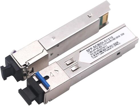 وحدة جيجابت الضوئية 1.25G ألياف SC أحادية الوضع 20 كم SFP-SCBIDI-D1310NM in Kuwait