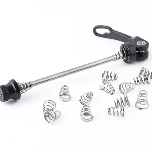 10Pcs Stainless Steel Bike Wheel Skewer Spring Hub Quick Release Lever Shafts for Cycling Mountain Road Hub in Saudi Arabia