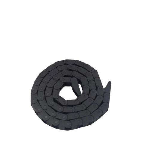 1m Transmission Chain Semi Enclosed Non Openable Plastic Towing Nylon Cable Towing Chain Steel Wire Rope Bracket for Route(15x40 mm) in Saudi Arabia