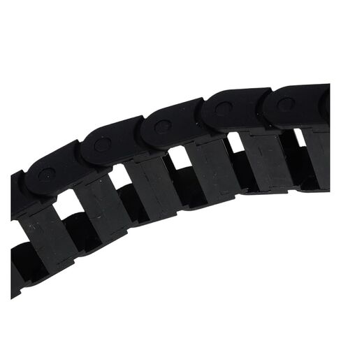 1M 10 x 20mm 10 * 20mm L1000mm Cable Drag Chain Wire Carrier with end connectors for Router Machine Tools/Fully Enclosed(10x15mm) in Saudi Arabia