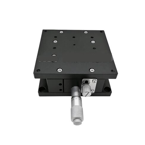 منصة رفع يدوية مقاس 125 * 125 مم على المحور Z مقاس 5 بوصات مع قضبان توجيه مزدوجة شديدة التحمل in Kuwait