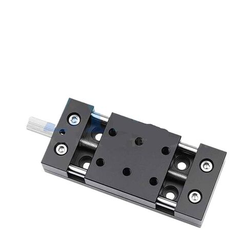 Precision Manual Slide X-axis DX40/40A 40 * 40mm Screw Guide fine-Tuning axis Guide Travel 20-95mm(DX40-DB80) in Saudi Arabia