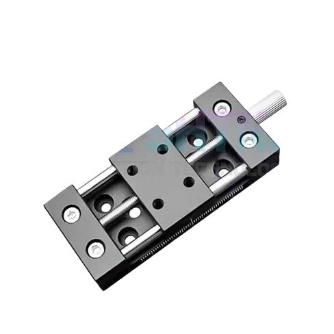 Precision Manual Slide X-axis DX40/40A 40 * 40mm Screw Guide fine-Tuning axis Guide Travel 20-95mm(DX40-DB80) in Saudi Arabia