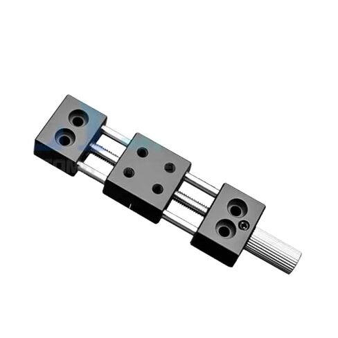 X/XY axis Displacement Stage Manual Slide Feed Screw Guide Rail Slider 20/25/30A Platform 20 * 20mm(DX20-35) in Saudi Arabia