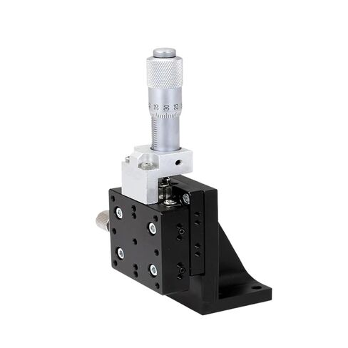 المحور Z LV40/60/80 الإزاحة اليدوية منصة الرفع الرأسي منصة الضبط الأفقي للسكك الحديدية الخطية (LV60-C2) in Kuwait