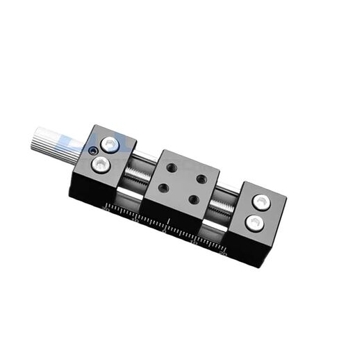 X/XY axis Displacement Stage Manual Slide Feed Screw Guide Rail Slider 20/25/30A Platform 20 * 20mm(DX20-35) in Saudi Arabia