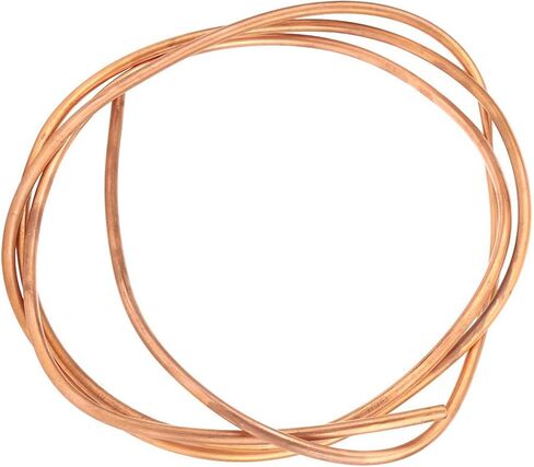MAVIS LAVEN Soft Copper Tubing, C1100 T2 Material, 6mm OD for AC Repair and DIY Projects, 2m Length with High Thermal Conductivity in Saudi Arabia