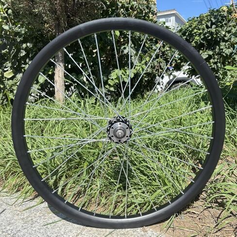 26" Rear Bicycle Wheel Only fit Cassette Freewheel, 26 inch Rear Bike Rim Double Wall Aluminum Wheel Heavy Duty 12G 36 Spokes for MTB/Road/Cruiser Bicycles (Bike Rim Size 22.44“) in Kuwait