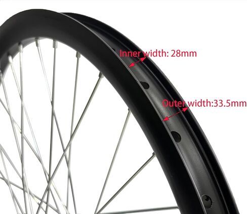 26" Rear Bicycle Wheel Only fit Cassette Freewheel, 26 inch Rear Bike Rim Double Wall Aluminum Wheel Heavy Duty 12G 36 Spokes for MTB/Road/Cruiser Bicycles (Bike Rim Size 22.44“) in Kuwait