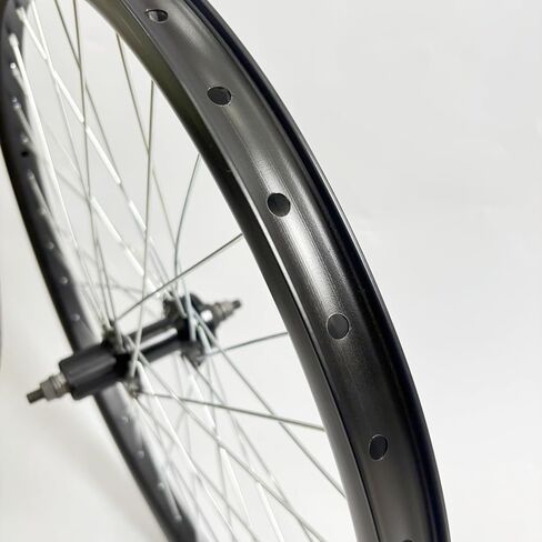 26" Rear Bicycle Wheel Only fit Cassette Freewheel, 26 inch Rear Bike Rim Double Wall Aluminum Wheel Heavy Duty 12G 36 Spokes for MTB/Road/Cruiser Bicycles (Bike Rim Size 22.44“) in Kuwait