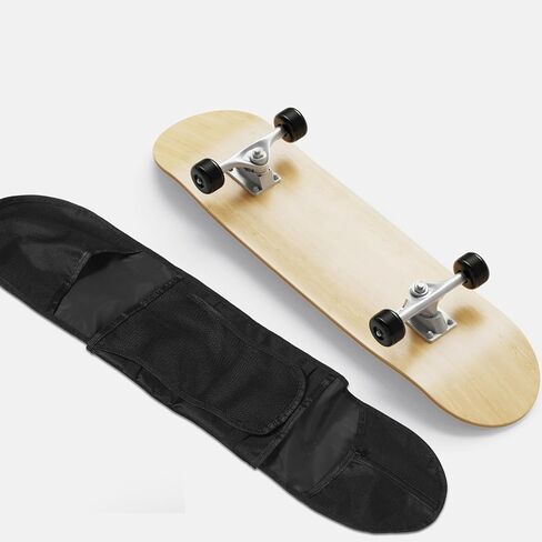 Holibanna 80cm Skateboard Bag with Mesh Back Universal Skateboard Shoulder Carrier Lightweight Portable for Outdoor Sports and Travel in Kuwait