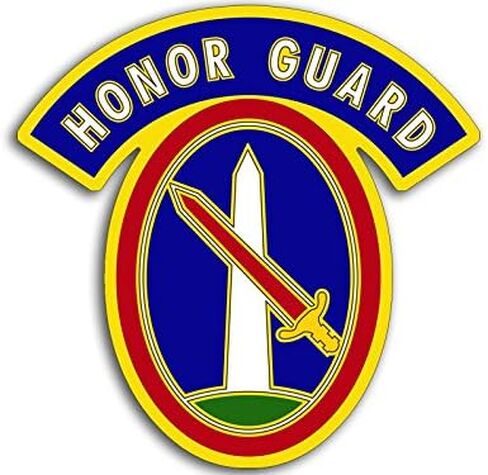 3rd Infantry Honor Guard Sticker (Army Military (3 x 4 inch) U.S. Army Licensed in Saudi Arabia