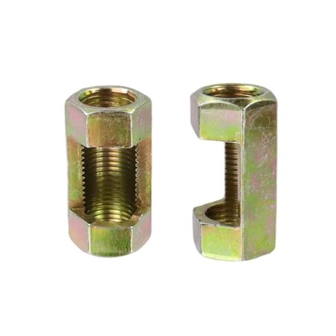 M10 Hex Coupling Nut, Female Thread Connector 30mm Hexagonal Sleeve Nut Rod Bar Stud Tube Joint Slotted Hardware for Lamp Repair DIY,20PCS(Brass) in Kuwait