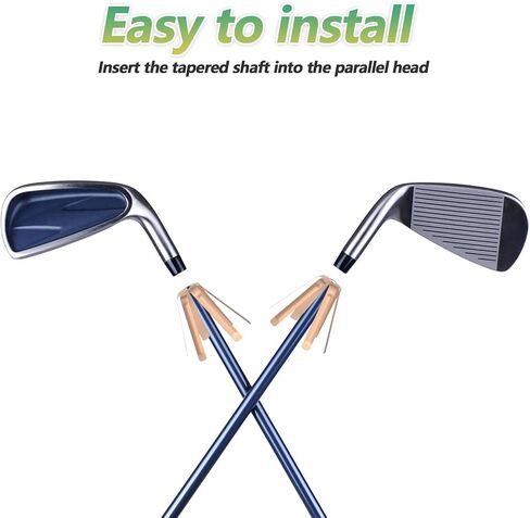 10Pcs Universal Brass Golf Shaft Adapter Shims, Fits .335, .350, .355, .370 Iron Shafts, Golf Ferrules for Golfs Enthusiasts, Professionals in Kuwait