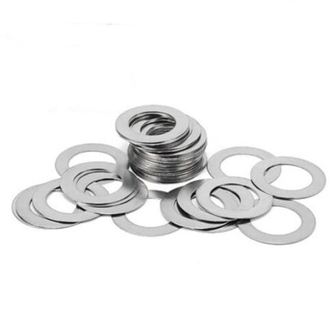 Washers,Flat Washer, Lock washers 10pcs Precision Adjusting Gasket, Thickness 0.1mm Stainless Washer, M22 M25 M28 M30 Thin Assortment(M22x30) in Saudi Arabia