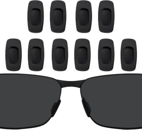 وسادات أنف بديلة لقطع الأنف لنظارات ماوي جيم المتأرجحة MJ787/ Keanu MJ271/ WANA MJ846/ Black Coral MJ249/ Castaway MJ6187/ Ola MJ794 - 3 أزواج من واقي الأنف الأسود in Kuwait