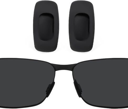 Replacement Nose Pads Nose Pieces for Maui Jim Swinging Bridges MJ787/ Keanu MJ271/ WANA MJ846/ Black Coral MJ249/ Castaway MJ6187/ Ola MJ794 Sunglasses-3 Pairs Black Nose Guard in Saudi Arabia