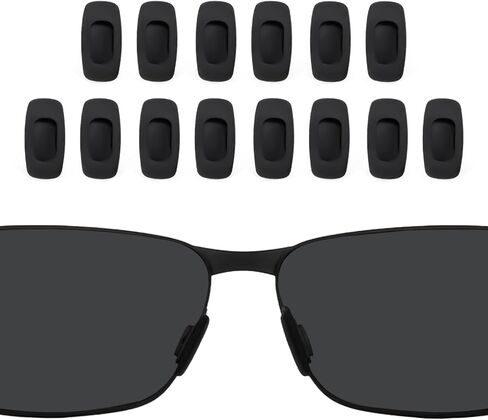 وسادات أنف بديلة لقطع الأنف لنظارات ماوي جيم المتأرجحة MJ787/ Keanu MJ271/ WANA MJ846/ Black Coral MJ249/ Castaway MJ6187/ Ola MJ794 - 3 أزواج من واقي الأنف الأسود in Kuwait