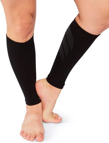 أكمام ضاغطة على الساق من Comrad - كم ضغط متدرج 20-30 مم زئبقي للرجال والنساء - دعم لتخفيف الساق in Kuwait