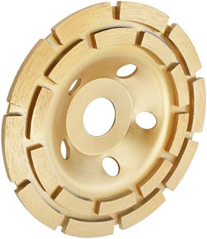 SaferCCTV 9" Diamond Cup Grinding Wheel, Double Row, Diamond Grinding Disc for Stone, Concrete, Marble, Masonry in Saudi Arabia