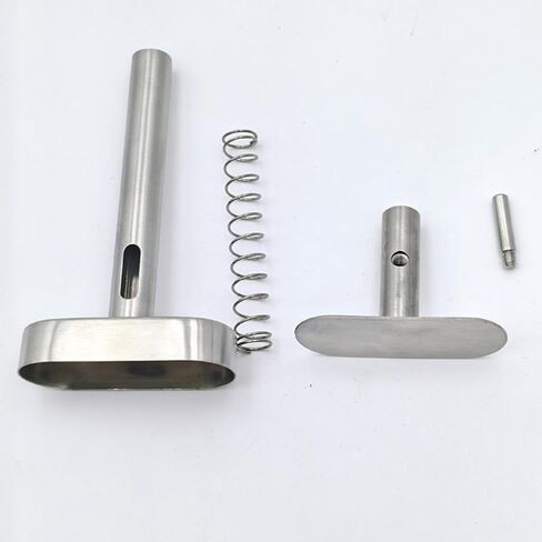 أداة مطبخ صانعة مغرفة الفلافل، وعاء بيضاوي، عملي، سهل التنظيف، مصنوع من الفولاذ المقاوم للصدأ، مقبض مريح in Kuwait