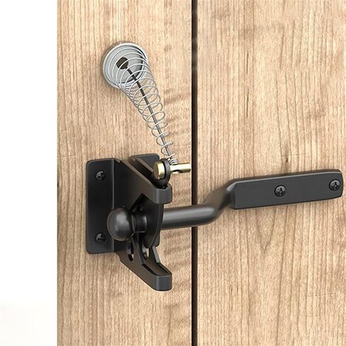 Latch Lock External Wooden Door Multifunction for Garden Self Locking Universal Hardware Gate Latch Security Lightweight in Saudi Arabia