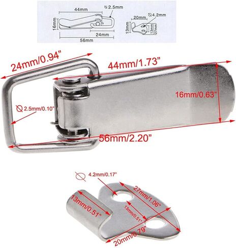 أقفال ومزالج الأبواب، وصناديق الخزانات، ومزلاج محمل بنابض، ومشبك تبديل بمشبك in Kuwait