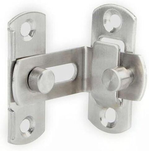 قفل سلسلة بمشبك مزلاج من الفولاذ المقاوم للصدأ، أداة أمان لقفل سلسلة الباب in Kuwait