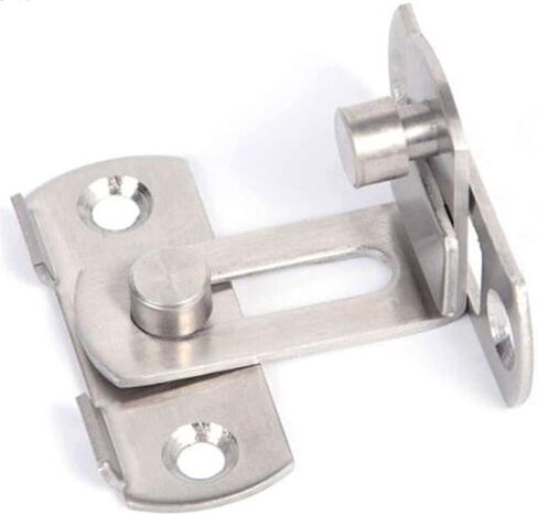 قفل سلسلة بمشبك مزلاج من الفولاذ المقاوم للصدأ، أداة أمان لقفل سلسلة الباب in Kuwait