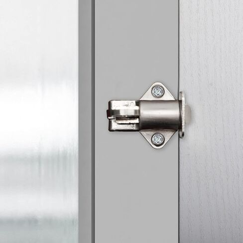 Latch Lock Automatic Spring Loaded Latch Zinc Alloy Security Gate Furniture Door Lock for Doors Cabinets Drawers Windows in Saudi Arabia